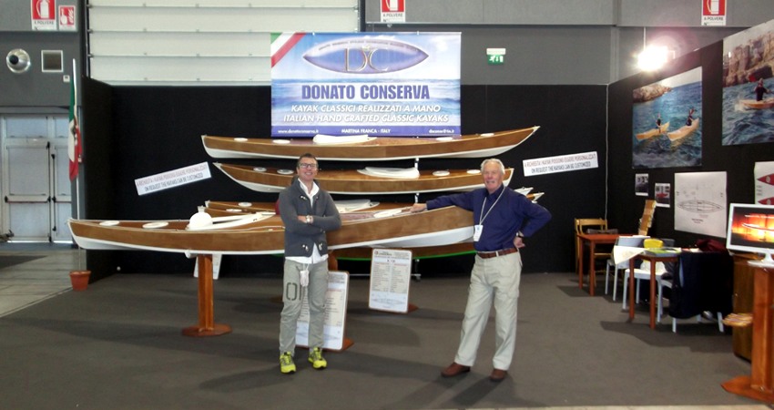 Donato Conserva’s classic handmade Kayaks