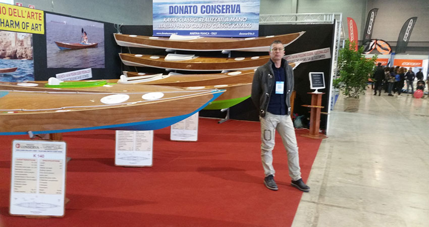 Great success for Donato Conserva’s kayaks